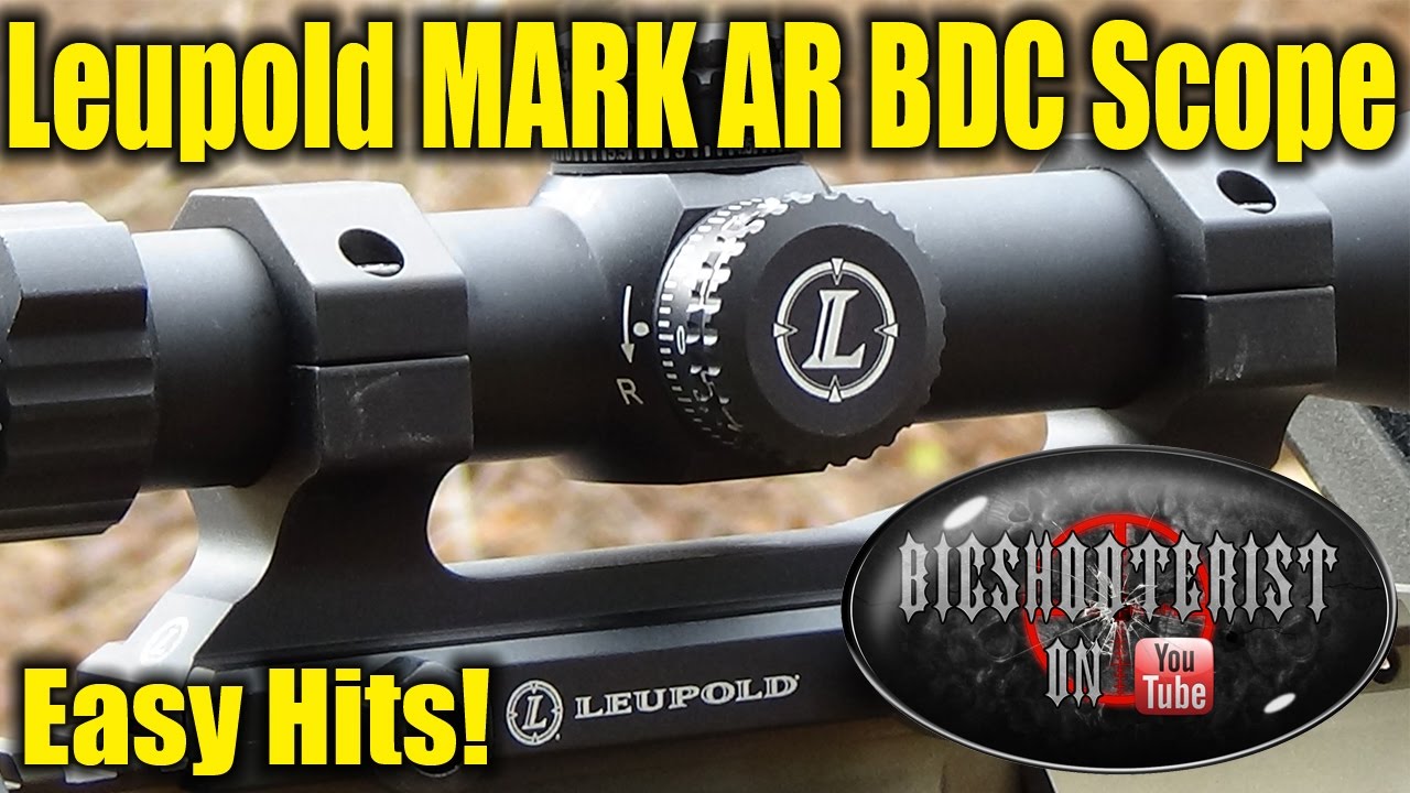 Регулировка прицела Leupold MARK-AR