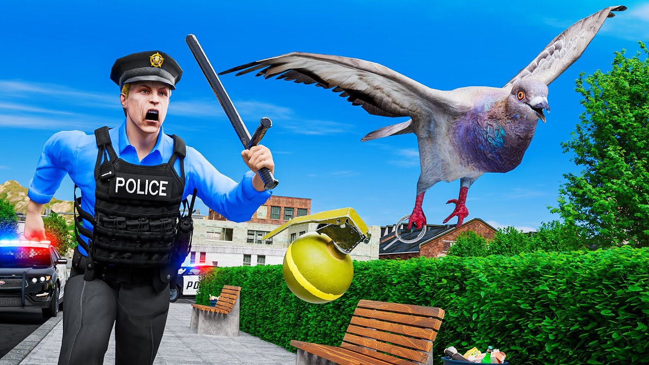 2 голубя-киллера в GTA 5 RP