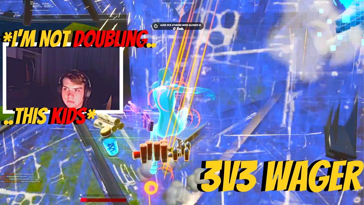Mongraal 3v3 Wagers Against The Creative Warrior Exotic And Don't Want To Wager Him Again