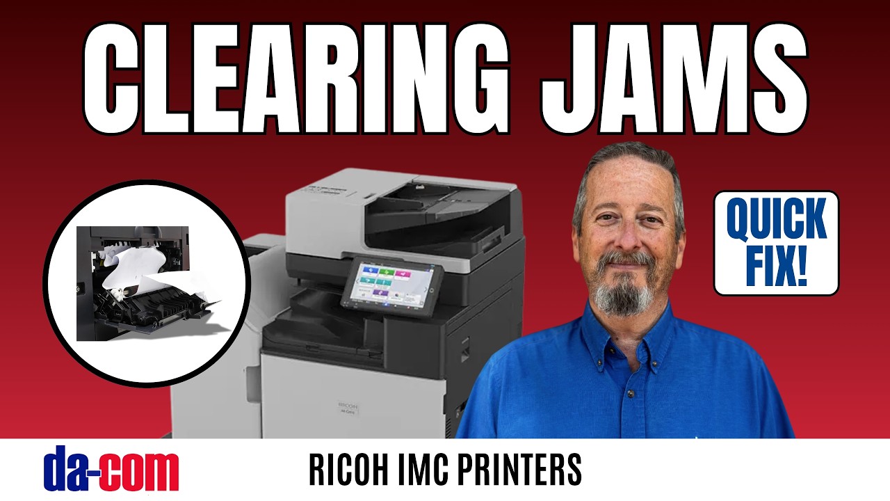 How to Clear Jams on Your Ricoh IMC Series Printer