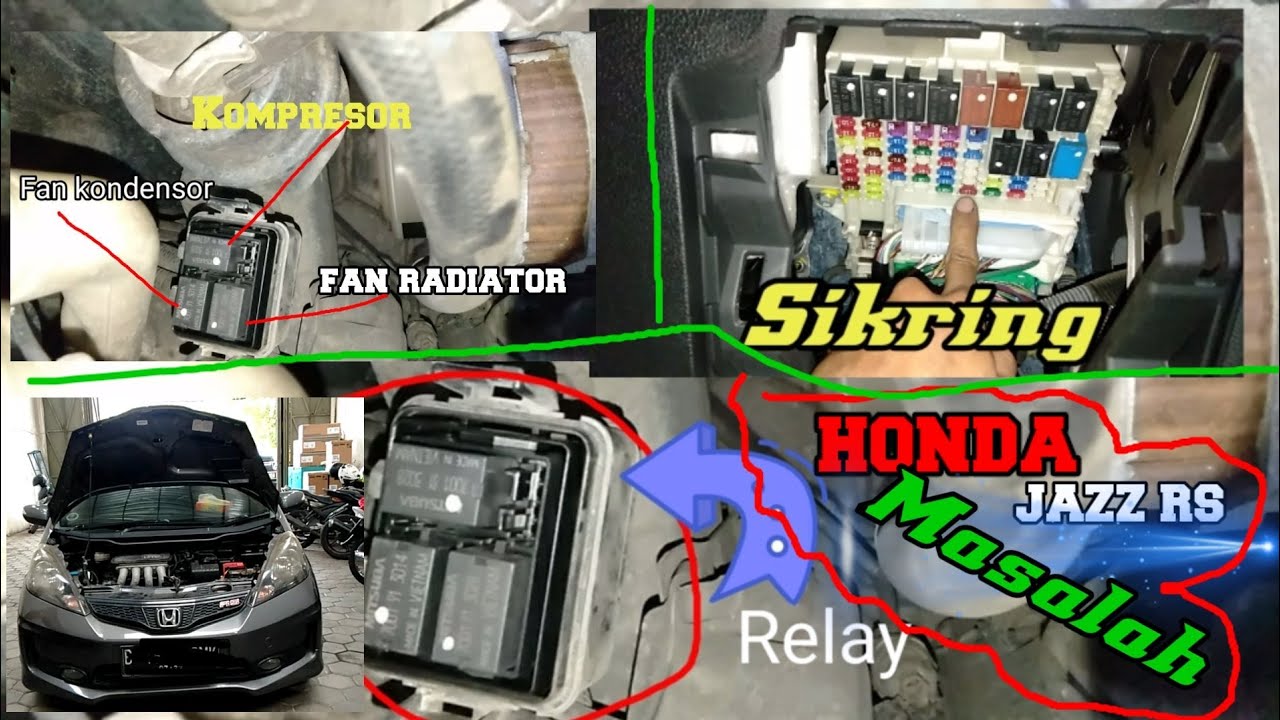 Honda Jazz Rs Bermasalah konslet Pada AC