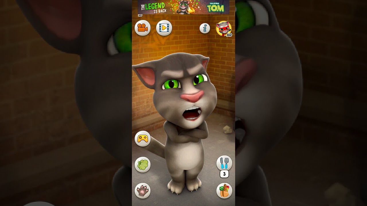 Talking Tom Cat New Video Best Funny Android GamePlay #11220
