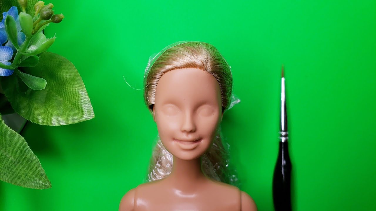 Stunning Barbie Doll Makeover Transformation - DIY Custom OOAK Repaint - Lip Job, Faceup, Dress up