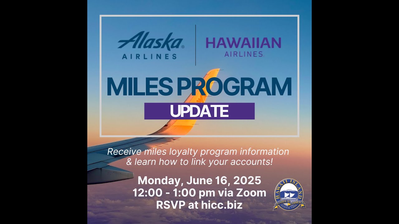 Alaska Airlines / Hawaiian Airlines Miles Update June 16, 2025