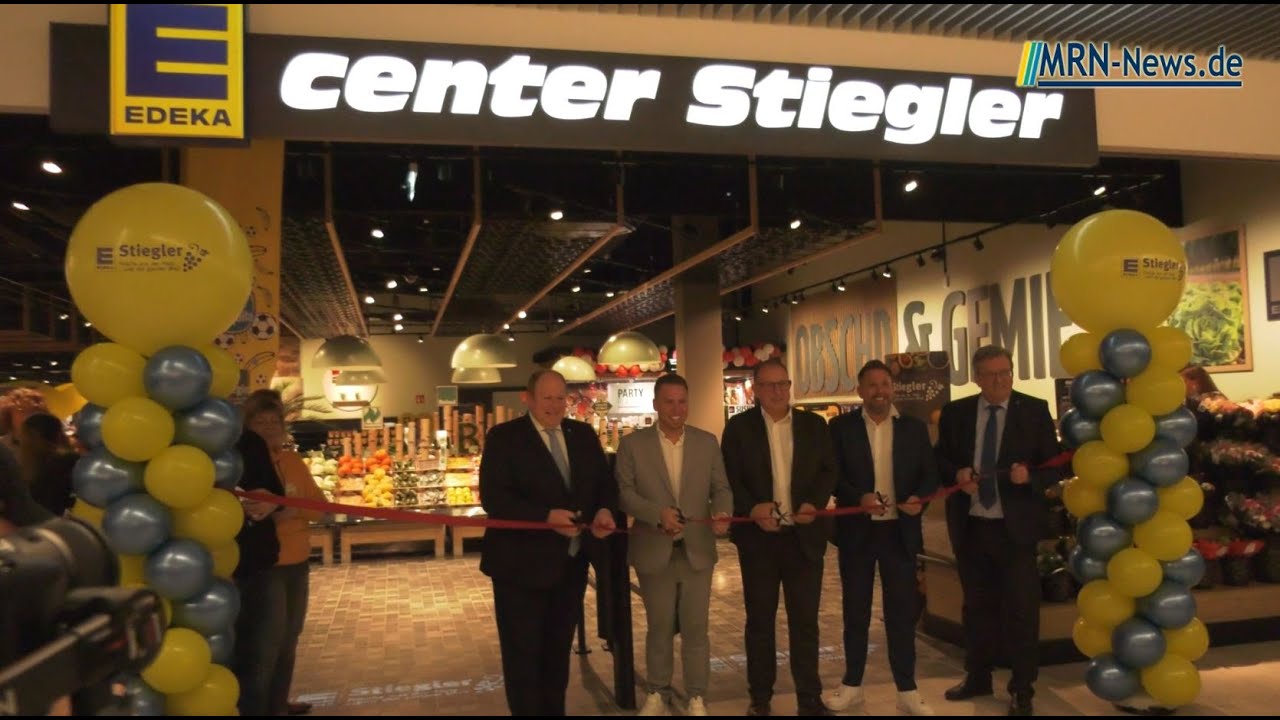 Neueröffnung von EDEKA Stiegler in Mutterstadt