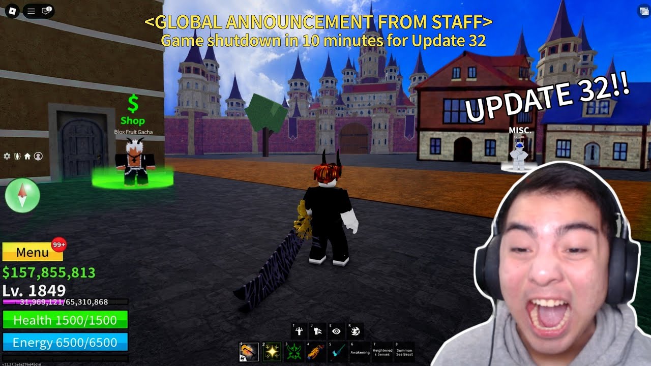 НАКОНЕЦ-ТО.. КРУПНЕЙШЕЕ ОБНОВЛЕНИЕ 32 В BLOX FRUITS УЖЕ ЗДЕСЬ..! ☠️