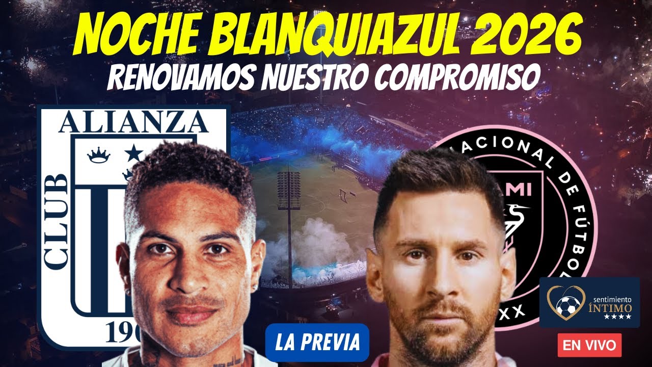 NOCHE BLANQUIAZUL 2026 //  RENOVAMOS NUESTRO COMPROMISO - LA PREVIA