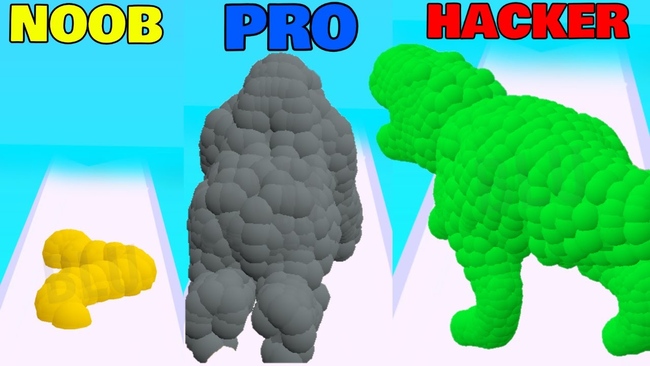 NOOB vs PRO vs HACKER in Animal Clash