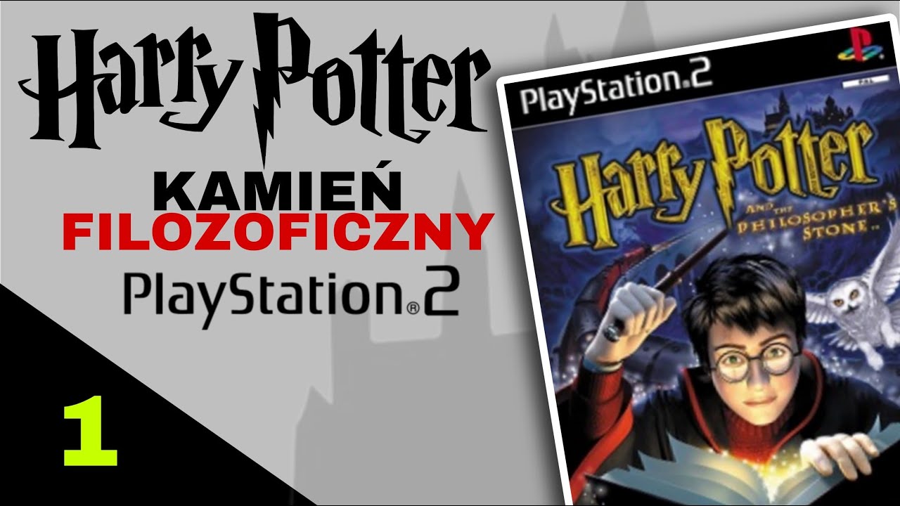 Zagrajmy w Harry Potter i Kamień Filozoficzny PS2 PL. (Wersja na Playstation 2). Odcinek 1.