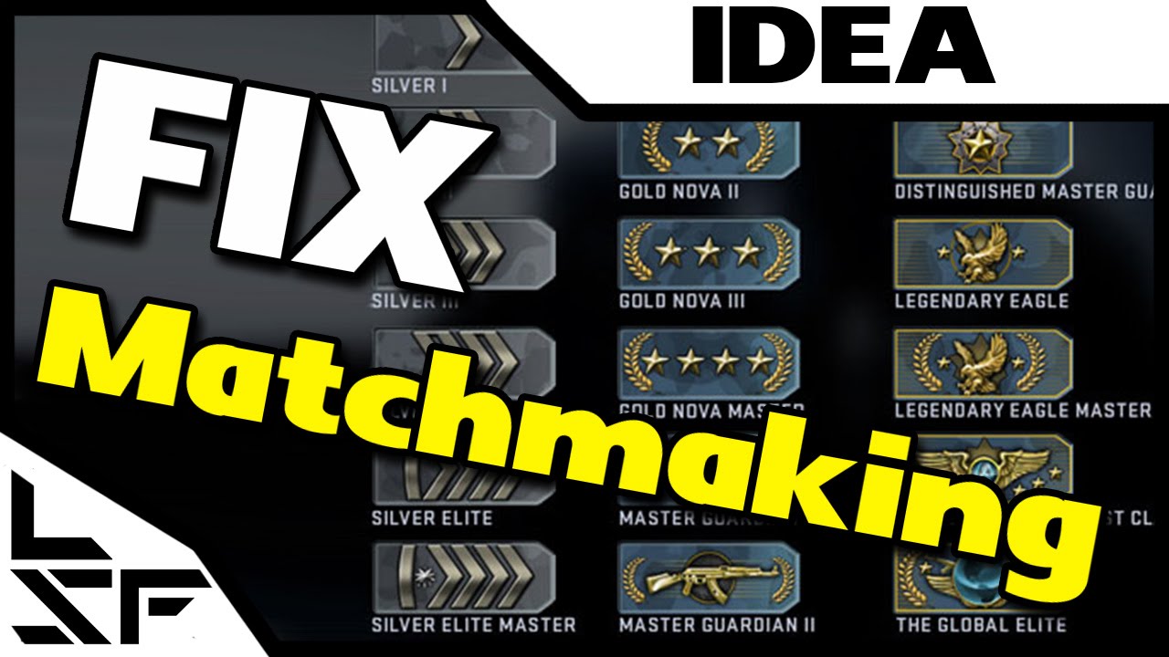 MATCHMAKING FIX and Getting Rid of Cheaters and Smurfs - CS GO