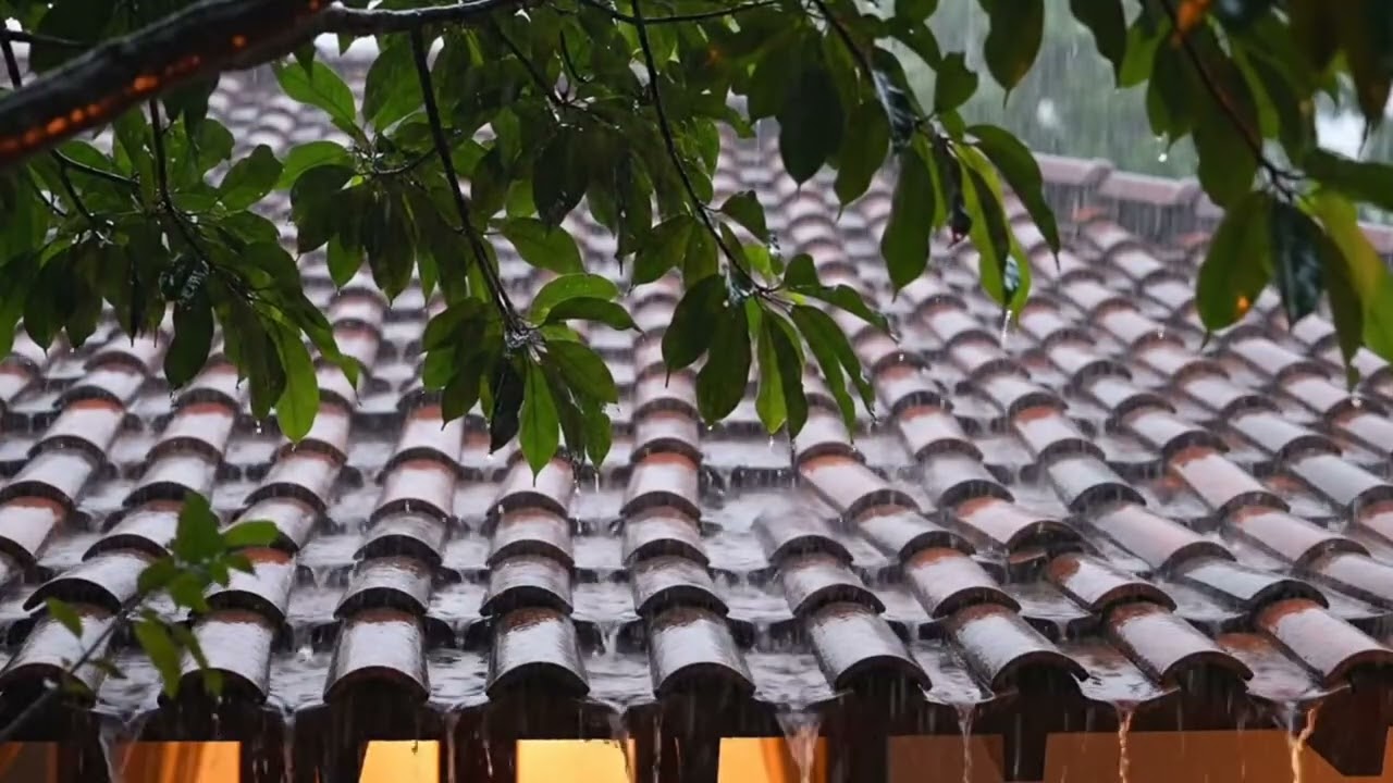 Rain and Forest Night Sounds for Rest