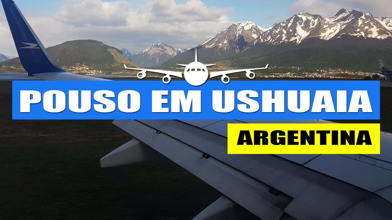 ARGENTINA: Pouso em USHUAIA - com turbulência