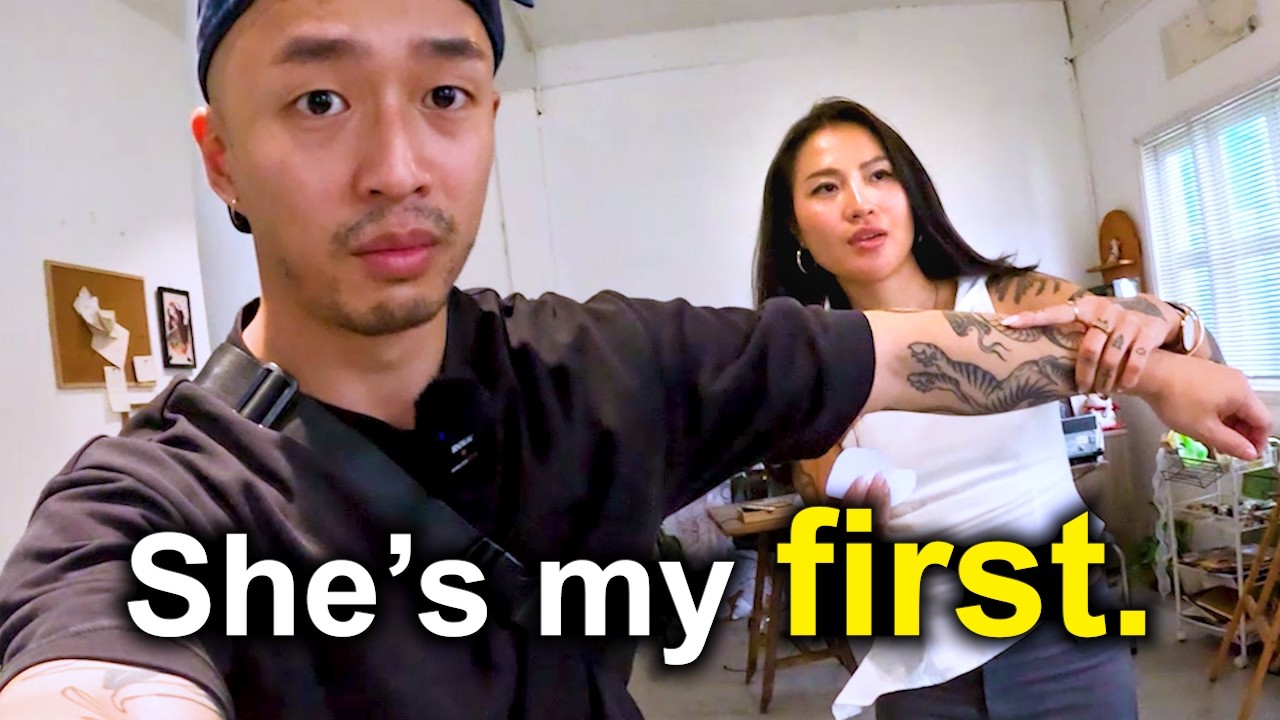 What happens when a Vietnamese girl gives you your 'first' tattoo