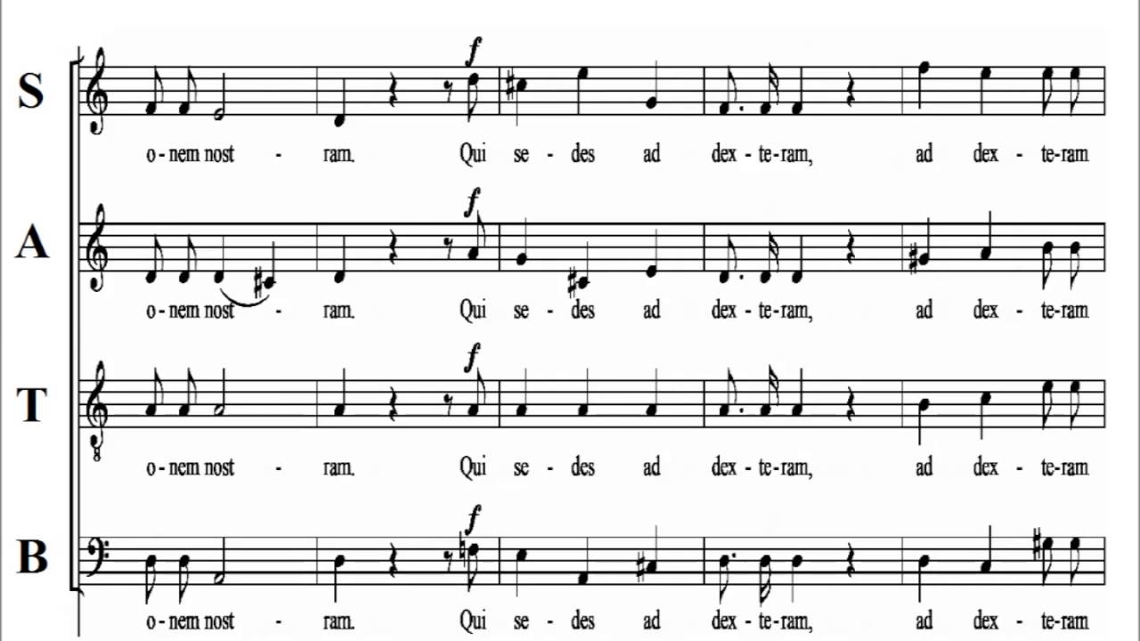 Mozart - Organ Solo Mass - KV 259-2 Gloria - Soprano