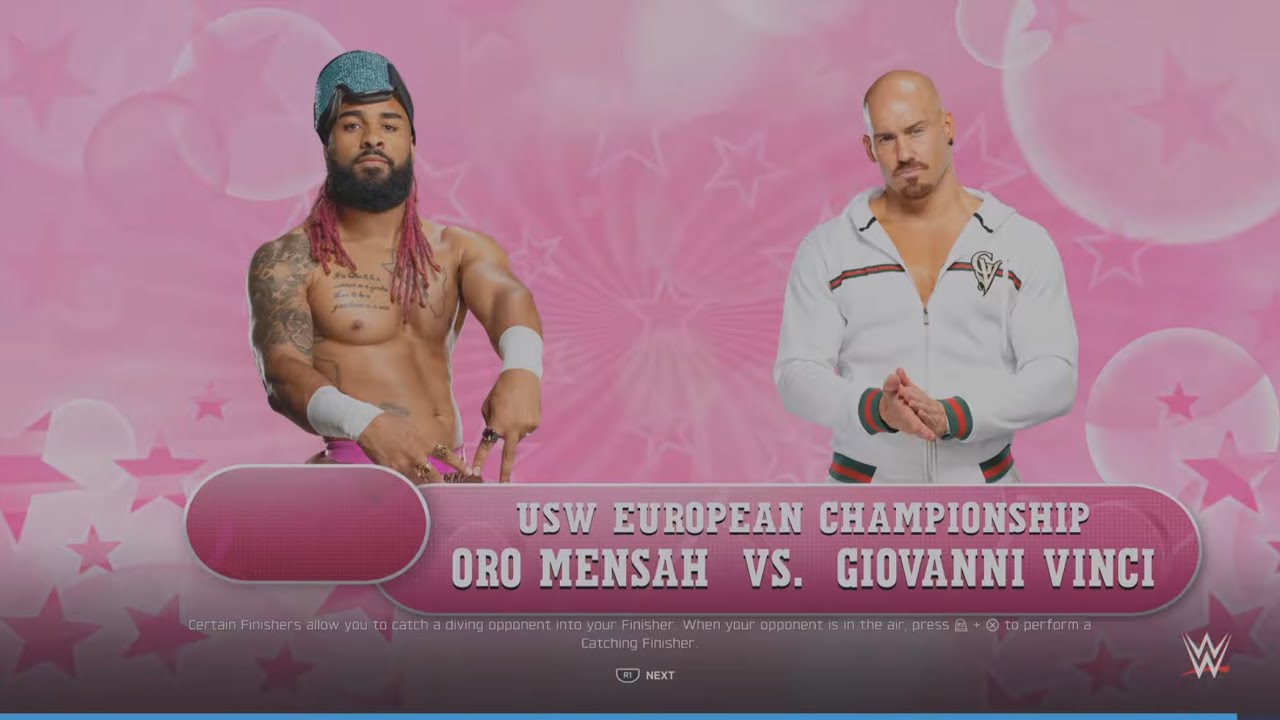 European Title: Fabian Aichner Vs Oro Annan(USW Valentine's Day Special)