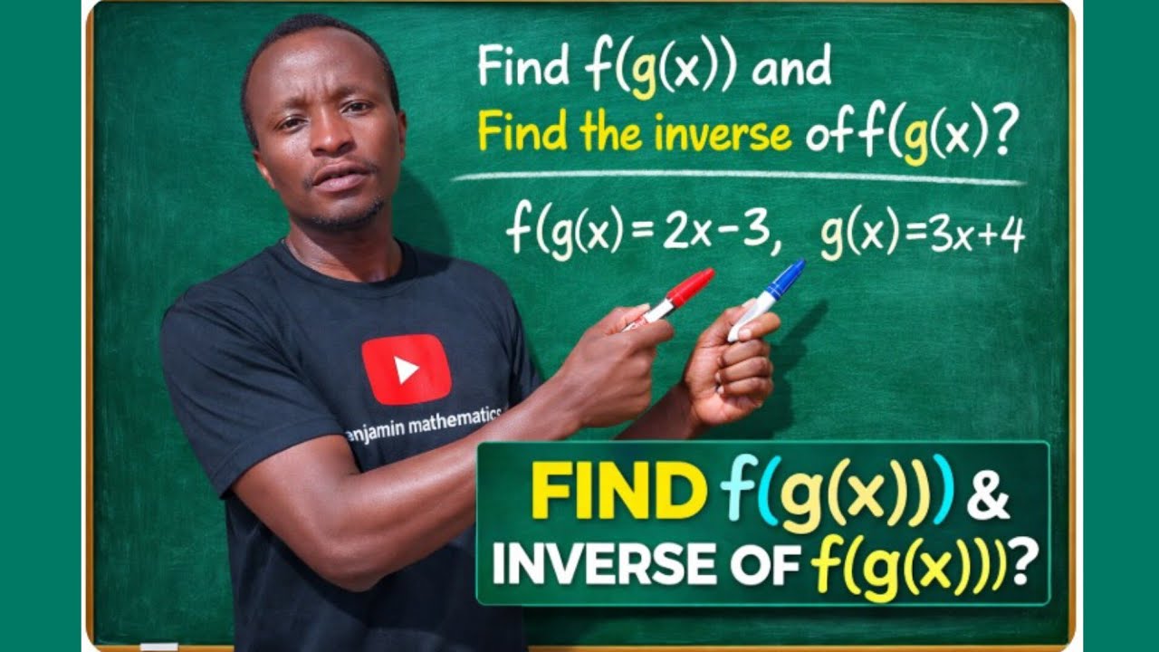 Mastering Functions: How to Find fg(x) & Its Inverse Step-by-Step