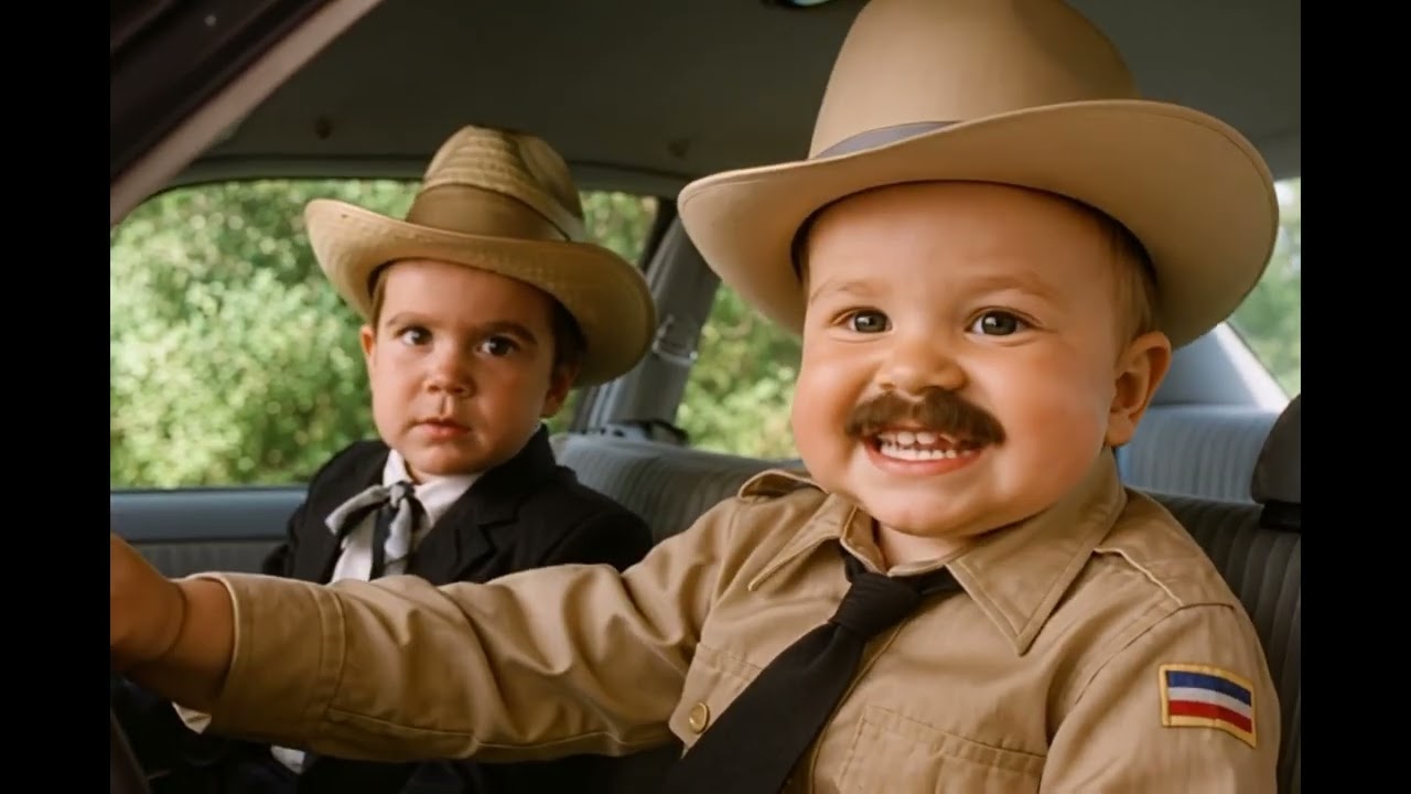 Baby Smokey and the bandit Sheriff Bufford T Justice