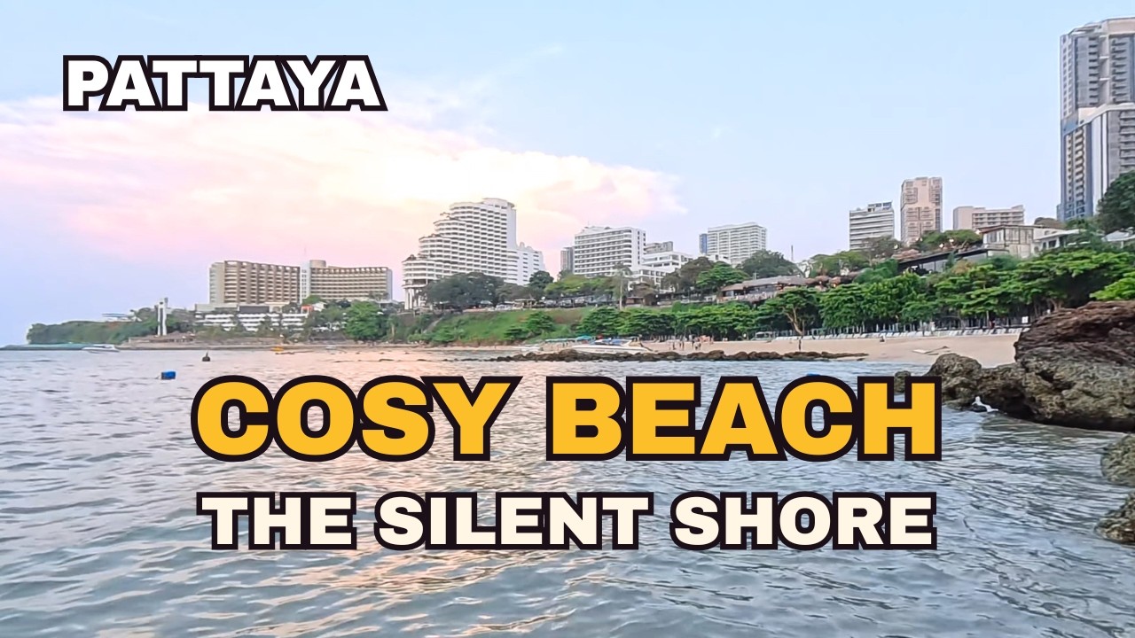 Pattaya 🇹🇭: Cosy Beach POV Walk | No Traffic, No Noise