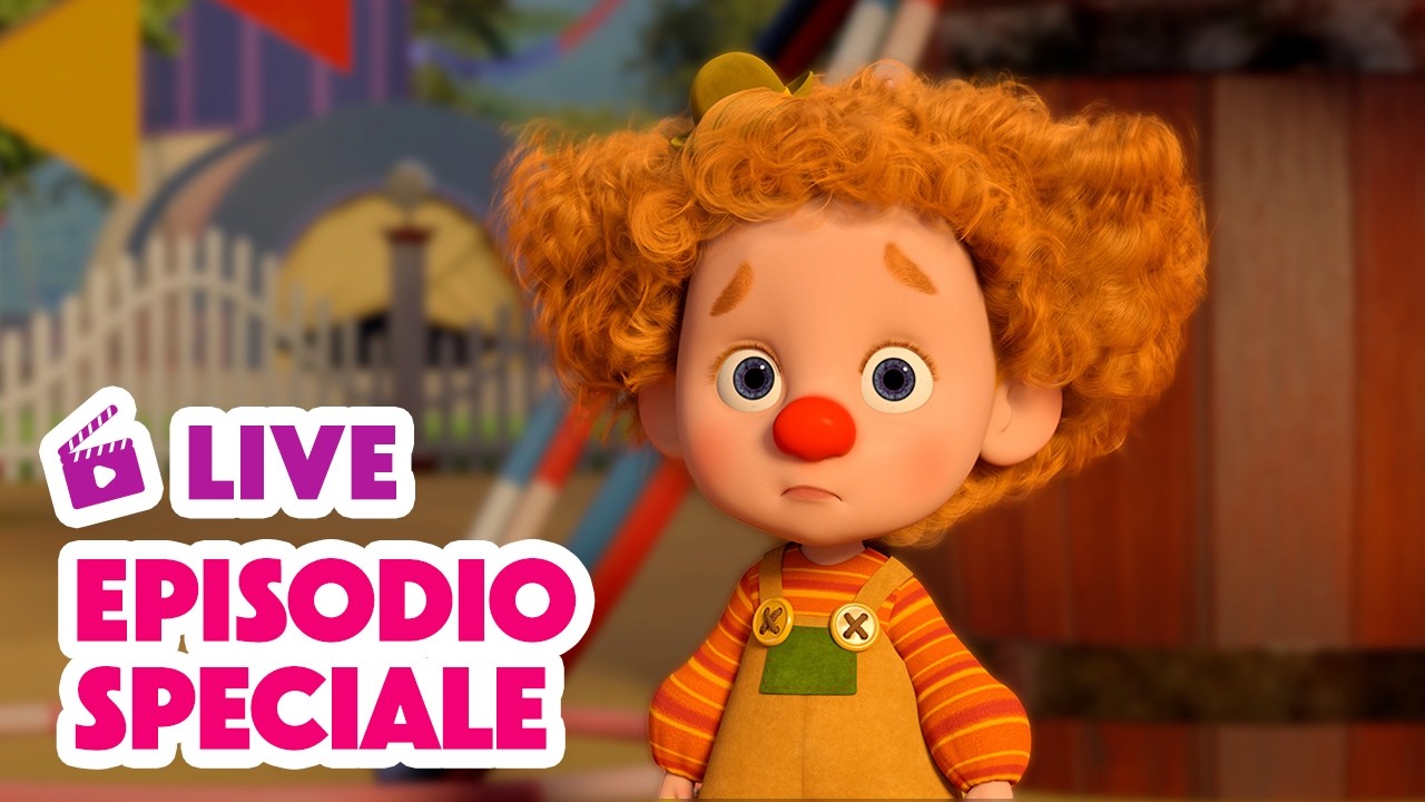🔴 LIVE! Anteprima 💥 EPISODIO SPECIALE 🎪 Il Parco della Magia 🤹‍♀️🎡 Masha e Orso