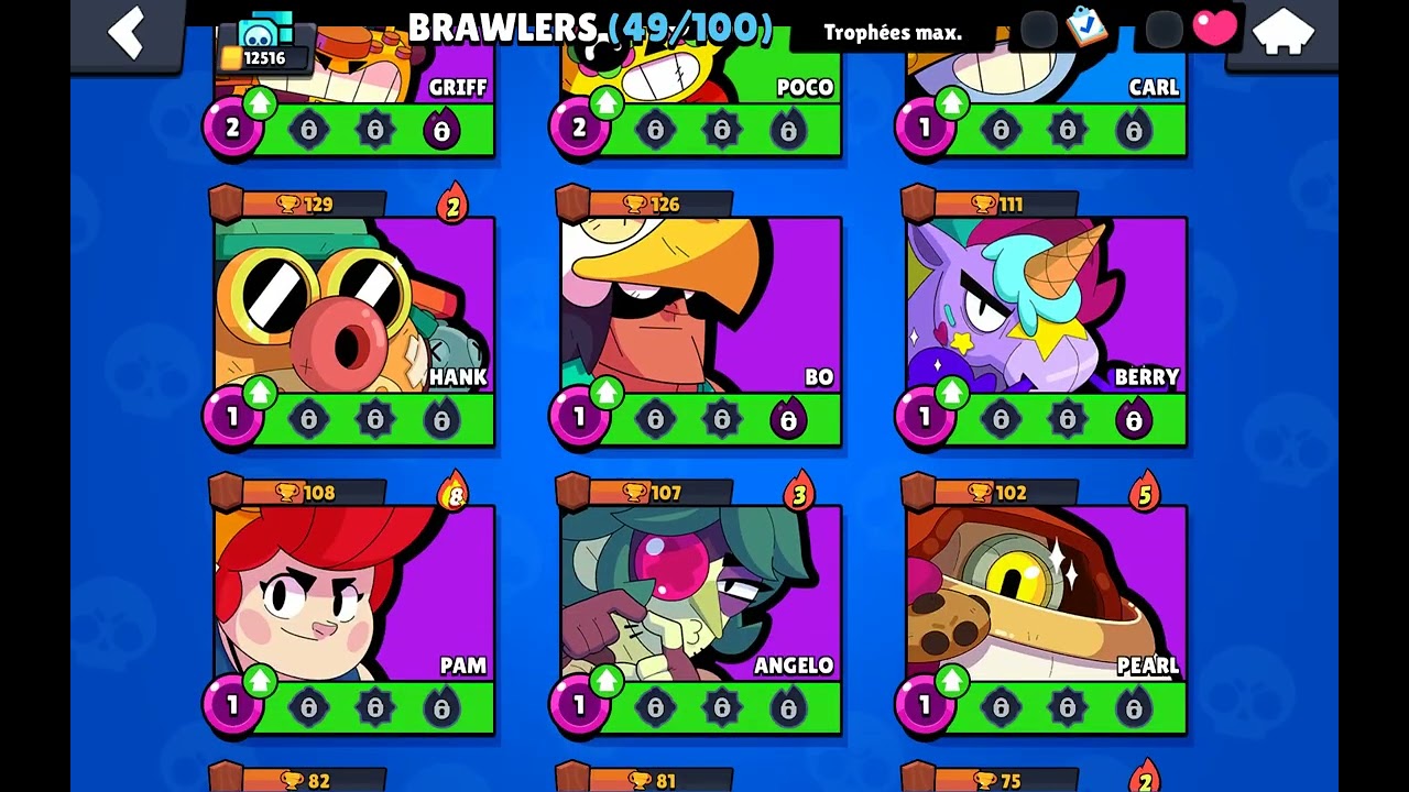 Je joue a Brawl stars (je dépense les blings)