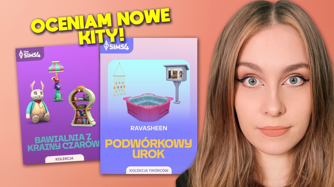 PODWÓRKOWY UROK i BAWIALNIA Z KRAINY CZARÓW! Nowe kolekcje - First Look + co sądzę  | The Sims 4