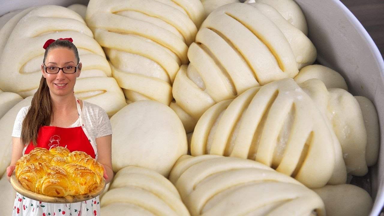 Питка със сирене и кашкавал. От месенето до оформянето, стъпка по стъпка.