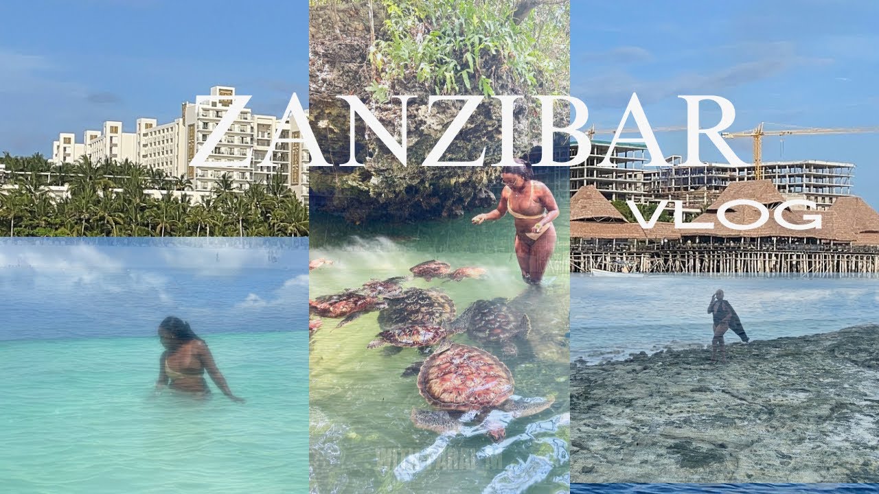 ZANZIBAR VLOG pt 2 |SWIMMING WITH TURTLES | SUNSET CRUISE | NUNGWI | BEACH DAY | ZIM YOUTUBER