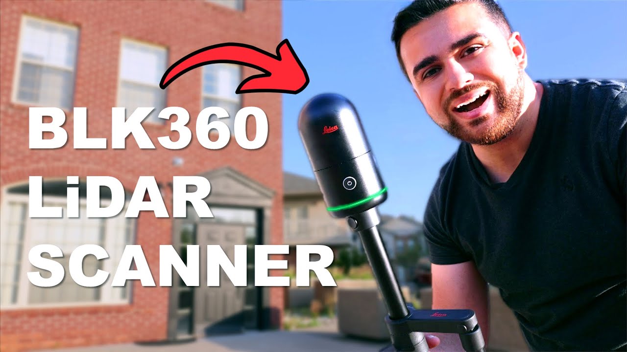 Обзор и оценка точности лазерного сканера Leica BLK360