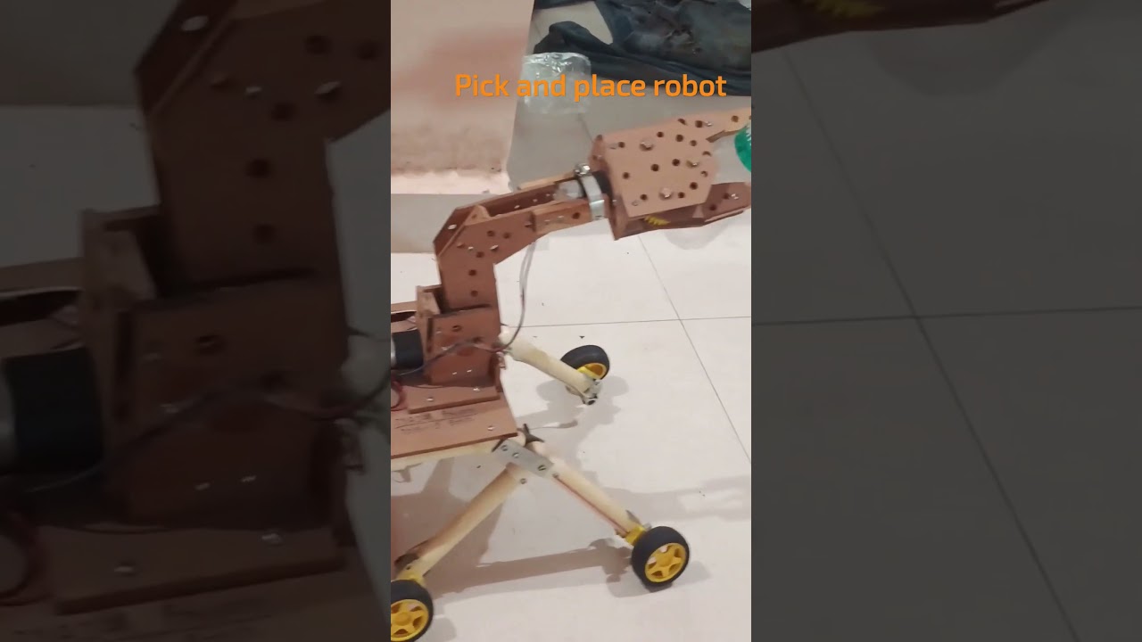 #PickAndPlaceRobot #RoboticsProject #ArduinoRobotics #Automation #RoboticArm