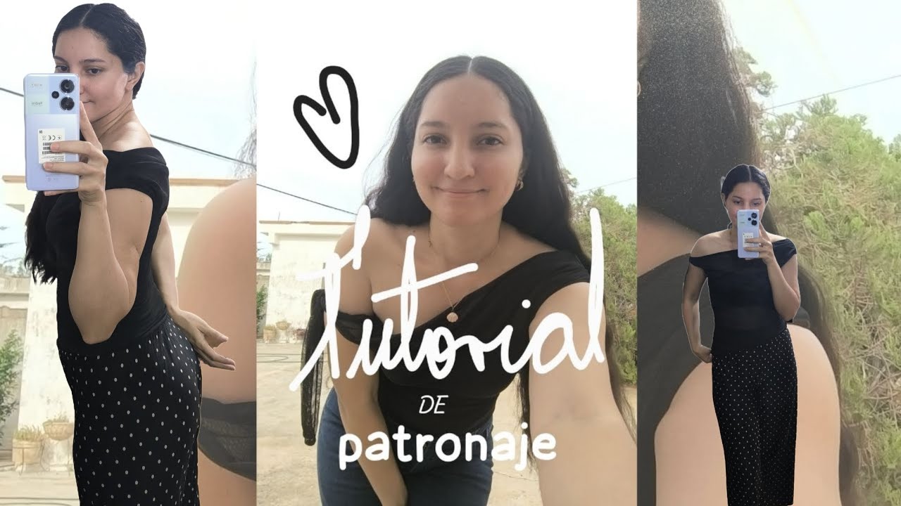 Te enseño cómo hacer esta blusa off Shoulder 🦋😊