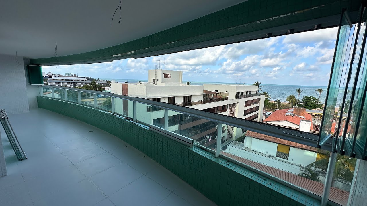Vendido✅Cobertura no Cabo Branco, a 70m da praia! Varanda enorme, suíte master e piscina.
