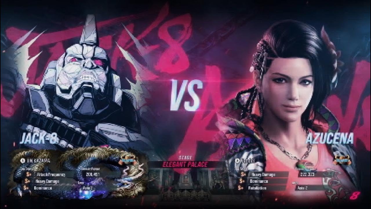 TEKKEN™8 Ranked Matches ~ Bushin ~ Jack-8 (Jin) vs. Azucena 4K!