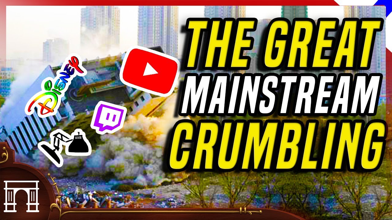 The Great Crumbling Has Begun! Pixar, Disney, YouTube And Twitch All On The Decline