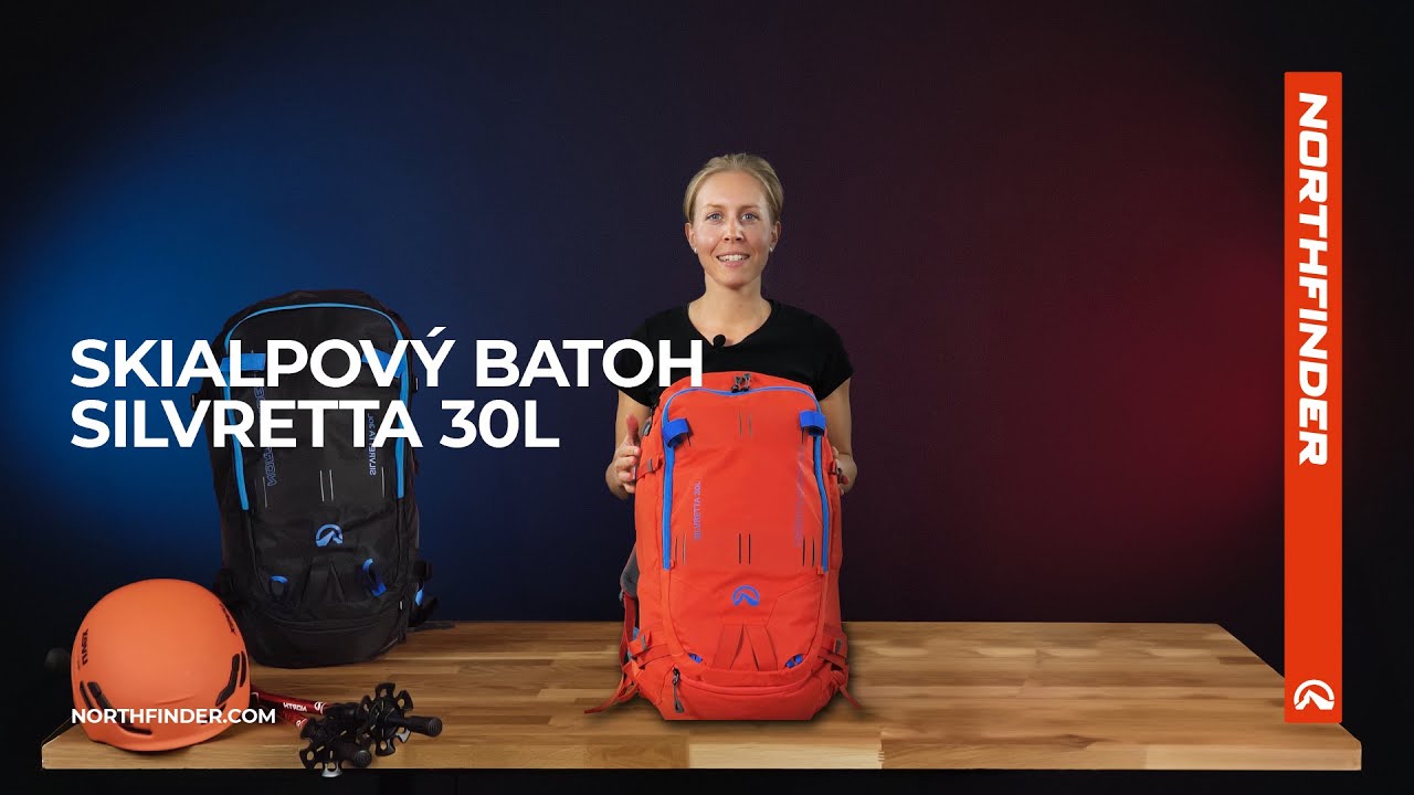 Skialpový batoh 30l SILVRETTA - dizajnovaný a vyvíjaný s vášňou k horám 🎿