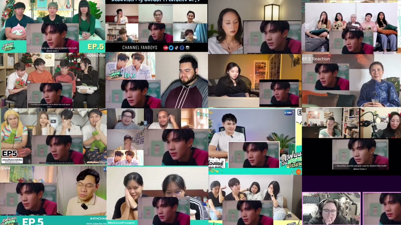 My School President แฟนผมเป็นประธานนักเรียน ฟัง Cover Reaction mashup | Chib