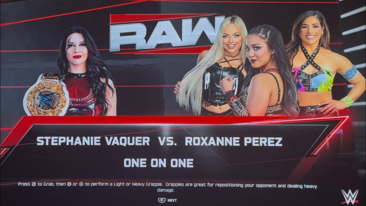 Stephanie Vaquer Vs Roxanne Perez
