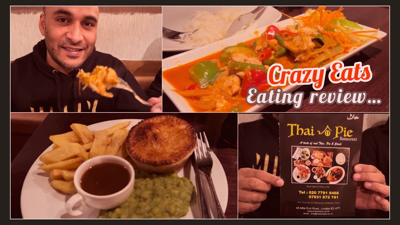 RESTAURANT REVIEW| THAI PIE MILE END E1|MUKBANG| EATING WITH FRIENDS|EATING SHOW|BENGALI EATING SHOW