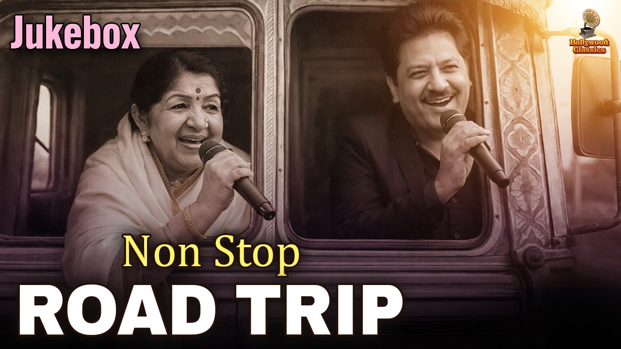 Non-Stop Road Trip Songs Jukebox | Best Travel Songs | 80's 90's Hits | Non-Stop Safar Ke Gaane