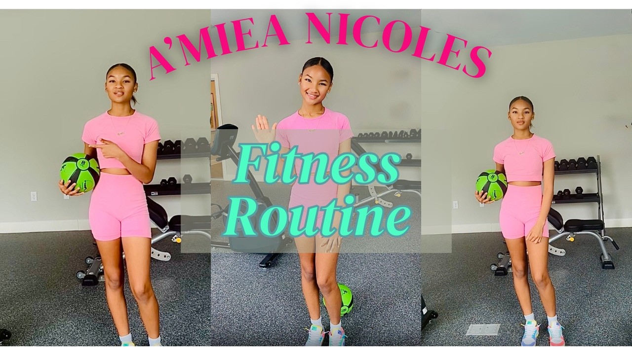Work Out with Amiea Nicole: Fitness Routine!