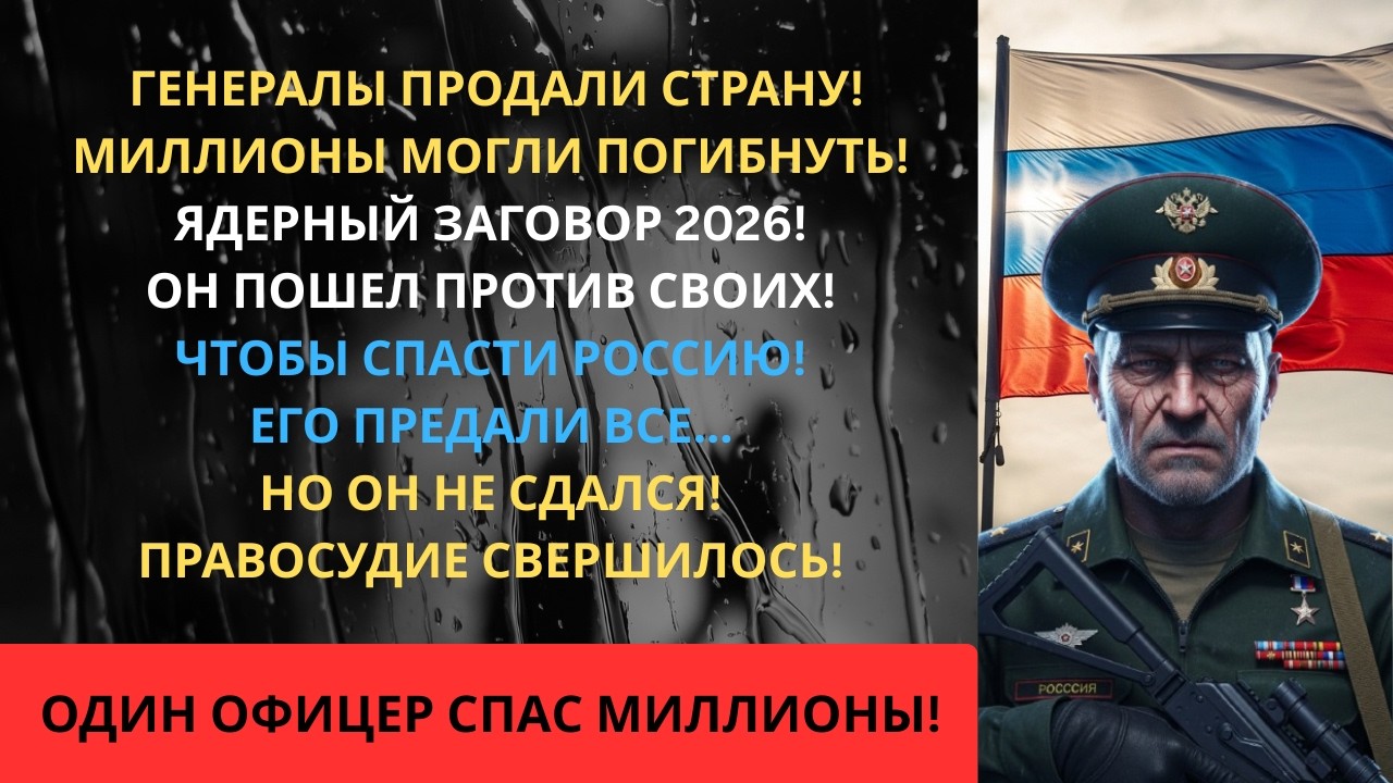 ПРЕДАТЕЛЬСТВО ГЕНЕРАЛОВ: Как один русский офицер спас миллионы жизней от ядерного удара!