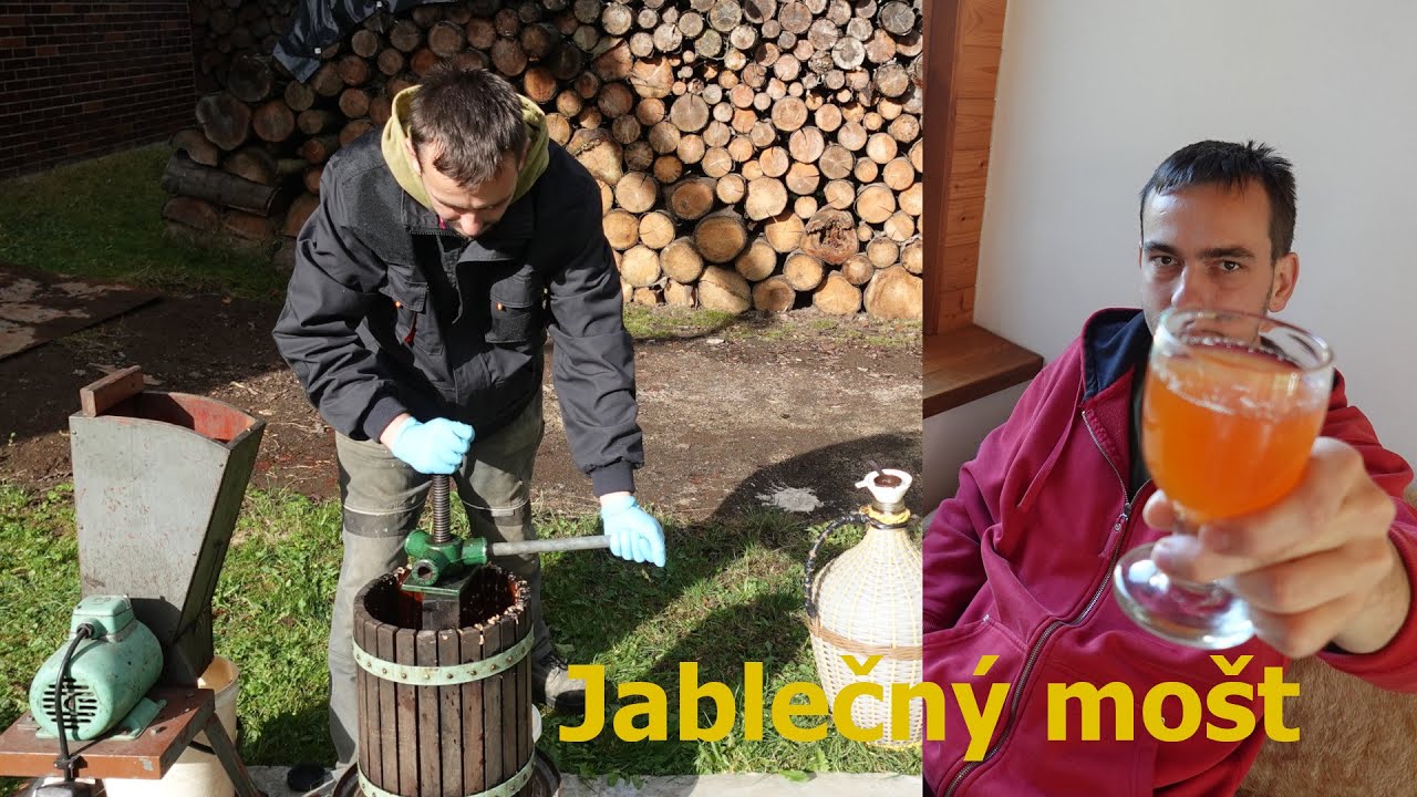 Zahrada Vlog - Domácí jablečný mošt