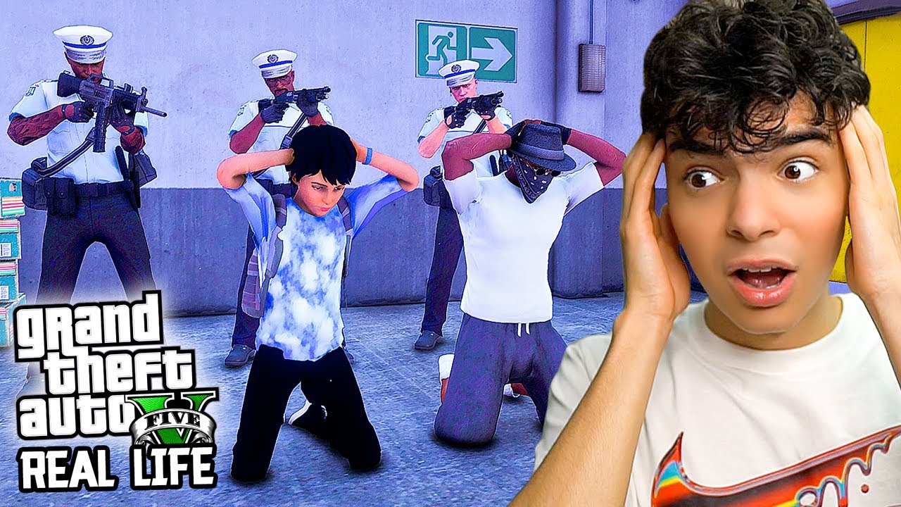M-A ATACAT POLITIA ROMANA - Gta 5 Real Life