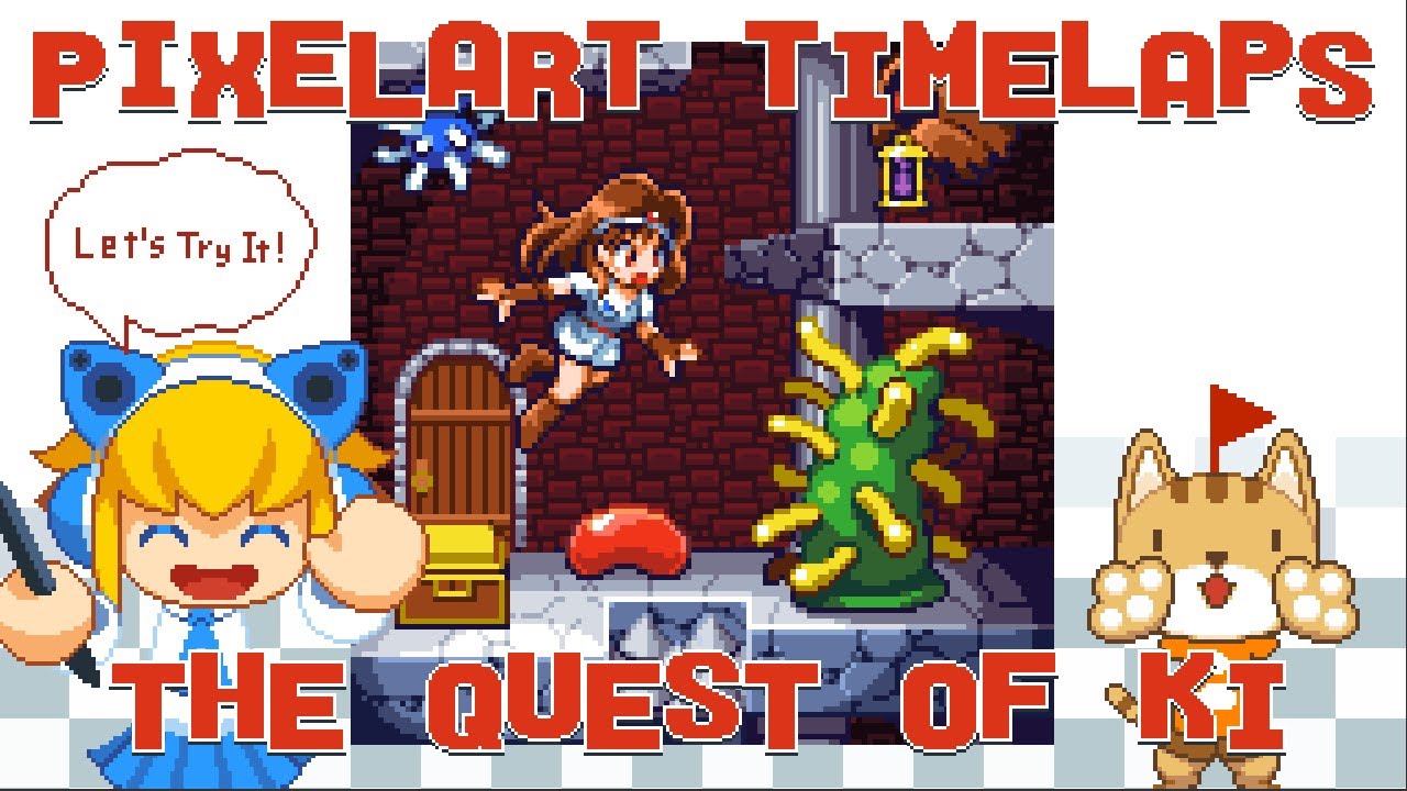 [pixelart] THE QUEST OF KI