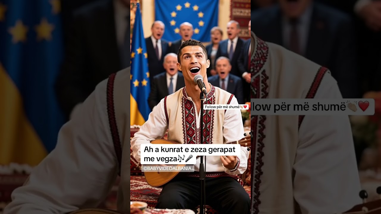 Ronaldo Shqip, Na ka ardh dylberi na ka o ba temtil #shqip #kengetare #kosova #shprehje #albania
