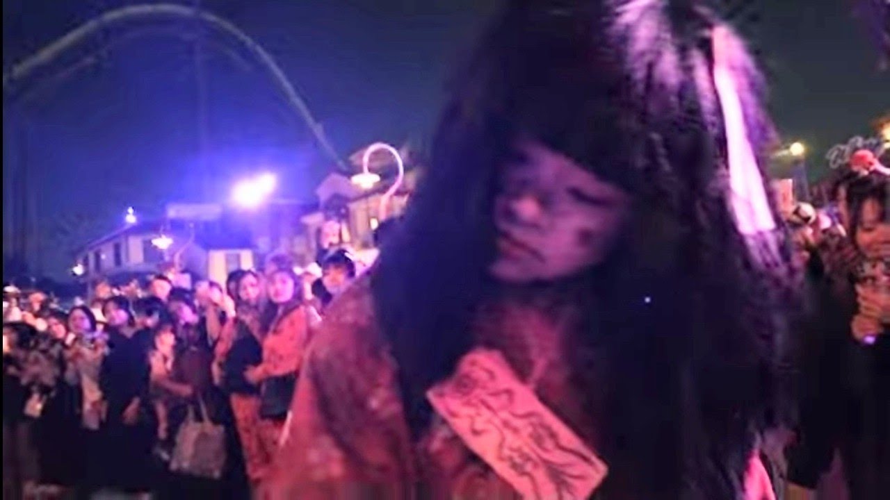 2023 10 18 USJ 日本人形ゾンビ バックドラフト前 ゾンビ·デ·ダンス