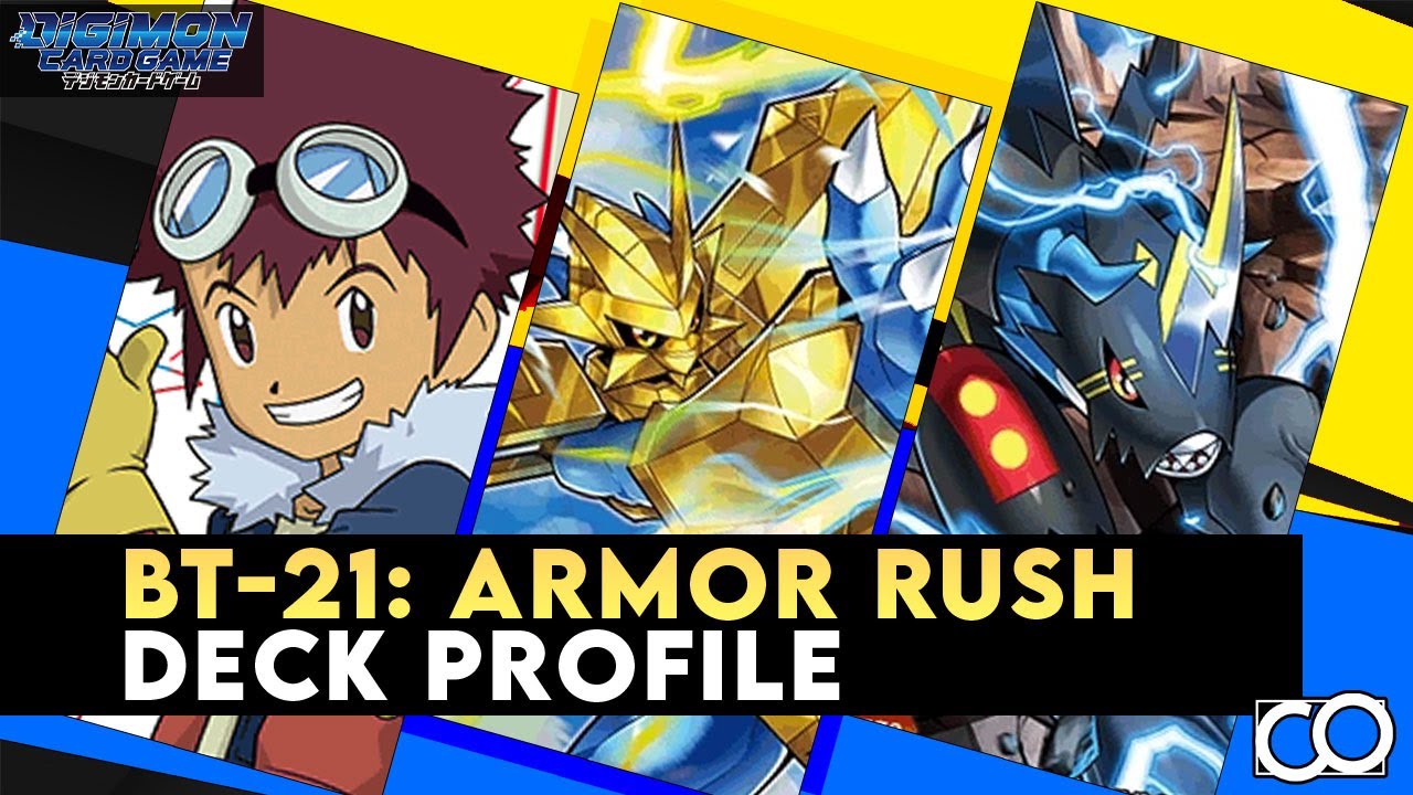 Armor Rush is Back!! BT-21 Magnamon Deck Profile (Digimon Card Game)