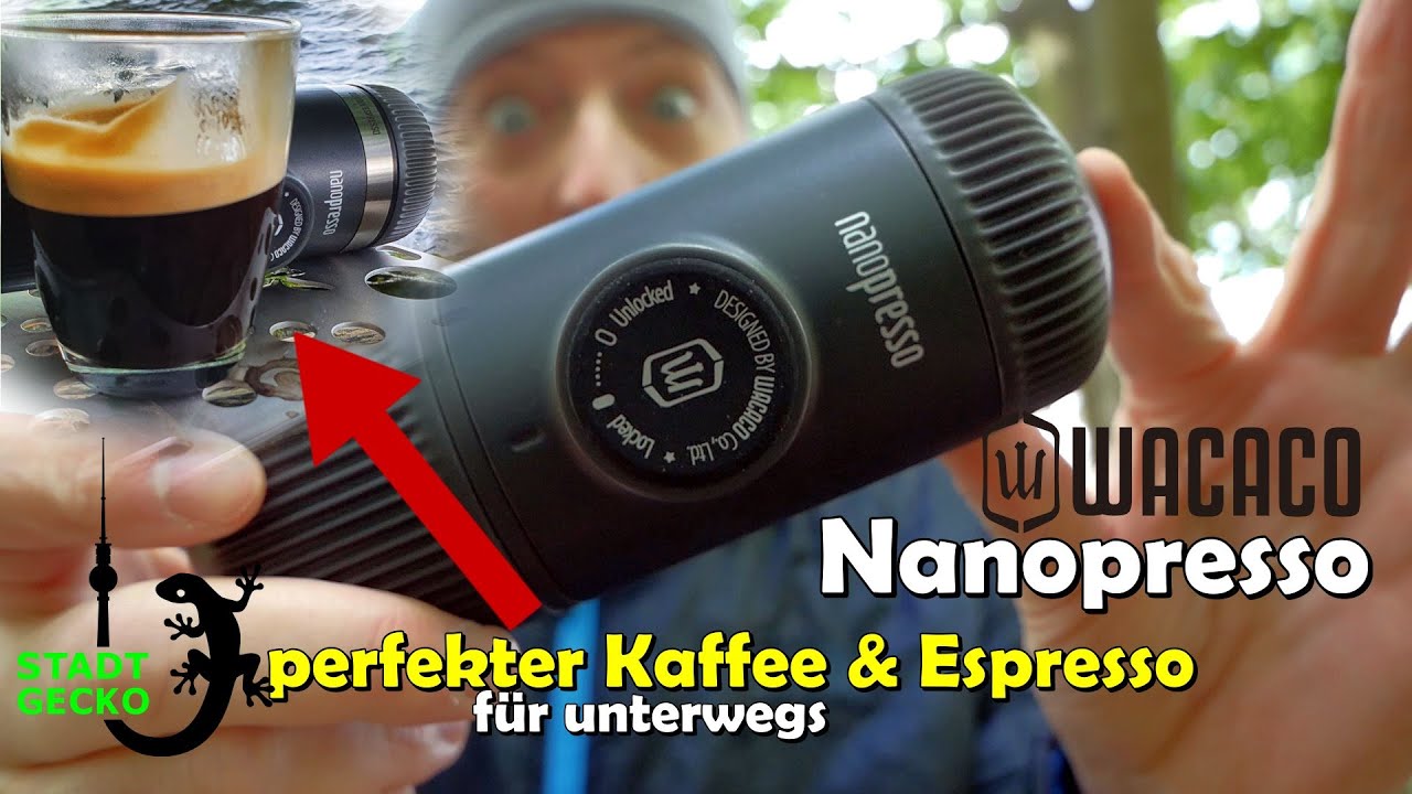 Wacaco Nanopresso 😍 Perfekter Kaffee und Espresso für Unterwegs 👌 Barista Kit | Nanovessel