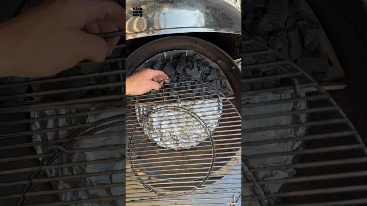 Настройка коптильни Weber Kettle