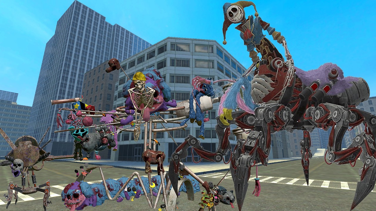 NEW EVOLUTION OF SURVIVING THE PROTOTYPE POPPY PLAYTIME CHAPTER 5 & INNYUME SMILEY'S in Garry's Mod!