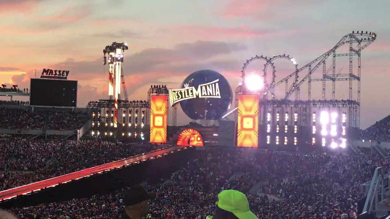 Wrestlemania 33 - Chris Jericho Entrance